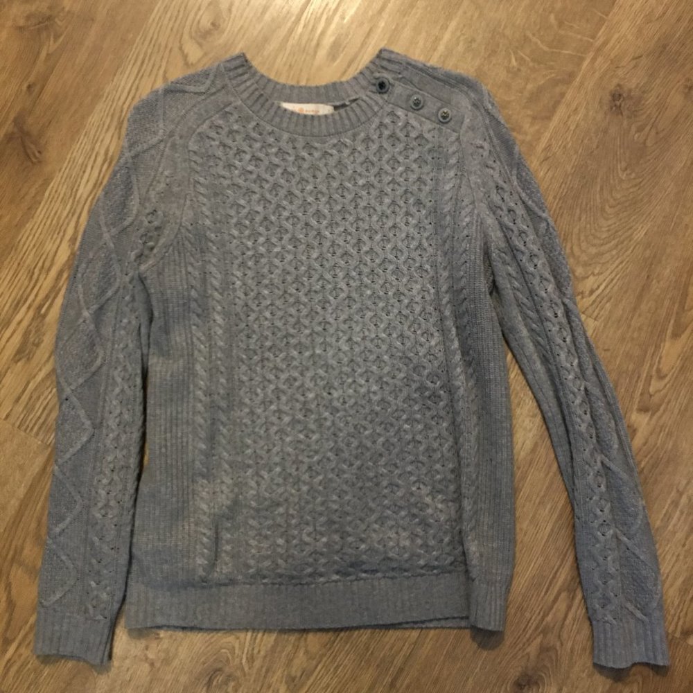 Cable knit Grey Sweater